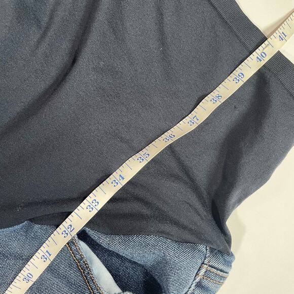 Harper Grey Maternity Jeans Full Panel Ripped Jeans Womens Size Small - Picture 12 of 14